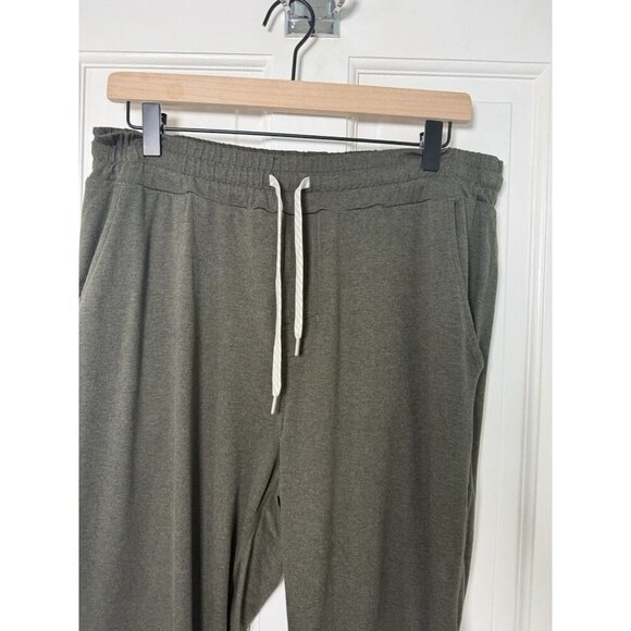Vuori Men’s Ponto Performance V418 Straight Leg Heather Green Pant Size XL - Picture 2 of 9